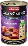 Animonda Gran Carno Hundefutter Adult Rind + Lamm, 6er Pack (6 x 400 g)