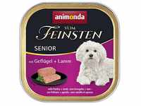 animonda Vom Feinsten Senior Hundefutter, Nassfutter für ältere Hunde ab 7 Jahren,