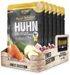 BELCANDO Frischebeutel [6x300g Huhn & Reis mit Zucchini & M&ouml;hren] | Nassfutter f&uuml;r