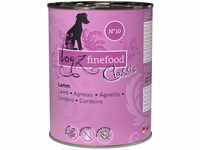 dogz finefood Hundefutter nass - N° 10 Lamm - Feinkost Nassfutter für Hunde &