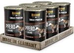 BELCANDO Single Protein Nassfutter f&uuml;r Hunde, Pferd, 6X 400g Dose, sortenreines