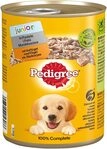 Pedigree Dose Junior mit Gefluegel und Reis, 12er Pack (12 x 400 g)