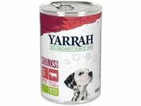 Yarrah Bio Katze Dose Bröckchen Huhn mit Rind (2 x 405 gr)