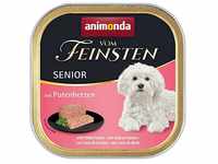 animonda Vom Feinsten Senior Hundefutter, Nassfutter für ältere Hunde ab 7 Jahren,