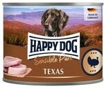 Happy Dog Sensible Pure Texas (Truthahn) 6 x 200 g | Monoprotein-Nassfutter mit...