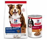 Hill's Canine Mature Adult Senior 7+ Lamm & Reis12kg, 1er Pack (1 x 12 kg...