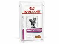 Royal Canin Veterinary Renal Chicken | 12 x 85 g | Diät-Alleinfuttermittel für