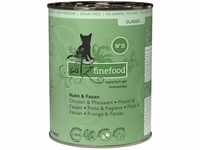 catz finefood N° 15 Huhn & Fasan Feinkost Katzenfutter nass, verfeinert mit Quinoa &