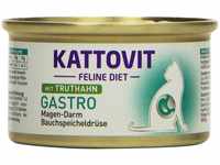 Kattovit Katzenfutter Gastro Truthahn 85 g, 24er Pack (24 x 85 g)