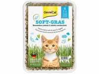 GimCat Soft-Gras - Zartes und vitaminreiches Katzengras mit schneller Aufzucht in nur