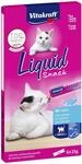 Vitakraft Liquid Snack, Katzen Leckerli, Katzensnack cremig, mit Lachs und Omega 3