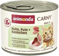Animonda Carny 83500 Adult Pute+Kaninchen 6 x 200 g