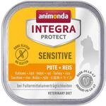 animonda INTEGRA PROTECT Katzenfutter nass Sensitive Pute + Reis (16 x 100g), vom