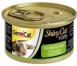 GimCat ShinyCat in Jelly H&uuml;hnchen mit Papaya - Nassfutter mit Fleisch und Taurin
