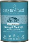 catz finefood Hering & Shrimps Classic Adult Katzenfutter nass Gluten- &