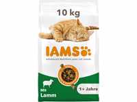 IAMS Katzenfutter trocken mit Lamm - Trockenfutter für Katzen im Alter von 1-6