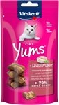 Vitakraft Cat Yums, Katzen Leckerli, weicher Katzensnack gefüllt mit Leberwurst, im Vitakraft Cat Yums, Katzen Leckerli, weicher Katzensnack gefüllt mit Leberwurst, im