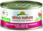 almo Nature - HFC 70 Natural - Huhn mit Leber - 24x 70 g