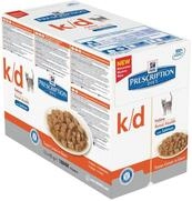 Hill's Hpd Feline K / D Lachs Pouch Umschl&auml;ge 12 X 85 Gr