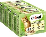 Kitekat Katzenfutter Nassfutter Gefl&uuml;gel-Allerlei in Gelee, 48 Portionsbeutel (4 x
