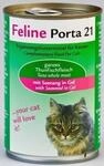 Feline Porta 21 | Ganzes Thunfischfleisch mit Seetang | 24 x 400 g