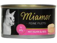 Miamor Feine Filets Huhn & Reis 24 x 100g