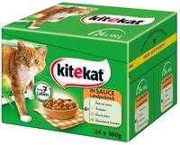 Kitekat Multipack 24x100g Landpicknick in So&szlig;e, 1er Pack (1 x 2.4 kg)
