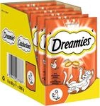 Dreamies Klassiker Katzensnacks mit Huhn &ndash; Traumhaft knusprige Taschen mit zarter