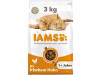 IAMS Sterilised Katzenfutter trocken mit Huhn - Trockenfutter für sterilisierte /