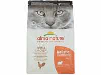 Almo Nature Holistic Adult Cat Maintenance mit Frischem Huhn und Reis Trockenfutter