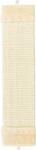 Trixie 43071 Kratzbrett mit Pl&uuml;sch, 15 &times; 62 cm, natur/beige