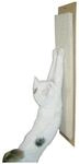 Kerbl Pet Kratzbrett Maxi, Wandkratzbrett, beige, Sisal, 70x17cm, Katzen, zur