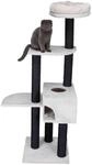TRIXIE Katzen-Kratzbaum Nita, mehrst&ouml;ckig & standfest &ndash; 147 cm, lichtgrau 
