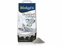 Biokat's Diamond Care Classic Katzenstreu ohne Duft - Feine Klumpstreu aus Bentonit
