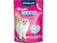 Vitakraft Magic Clean, Katzenstreu, Hygiene-Streu aus Mineralkügelchen, nicht