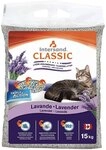 15 kg Intersand Classic Katzenstreu Lavendelduft, Gr&ouml;&szlig;e:M 15 kg