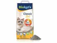 Biokat's Classic 3in1 ohne Duft - Klumpende Katzenstreu mit 3 unterschiedlichen
