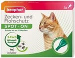 Beaphar Zecken-und Flohschutz Spot-ON 3x0,8ml, Katze