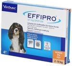 EFFIPRO 67 mg Pip.Lsg.z.Auftropf.f.kl.Hunde 4 St