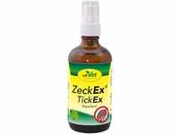 cdVet ZeckEx Zeckenabwehr-Spray 100 ml - Sofortschutz mit Langzeitwirkung für Mensch