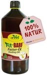 Fit-BARF Futter&ouml;l Hunde Katzen 1L - Omega 3 reiches Nahrungserg&auml;nzungsmittel