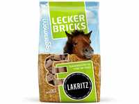 Eggersmann Lecker Bricks Lakritz – Pferdeleckerlis Lakritz – Leckerlies für