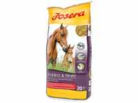 JOSERA Fohlen & Stute (1 x 20 kg) | Premium Pferdefutter für eine optimale