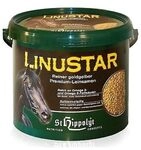 St. Hippolyt LinuStar 3kg - Tierfutter f&uuml;r Pferde und Ponys - Linseedsnack mit
