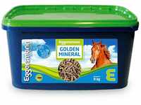 Eggersmann Mein Pferdefutter Golden Mineral 8 kg – Mineralfutter für Pferde &