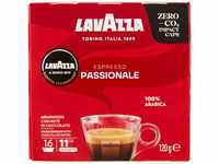 Lavazza A Modo Mio Espresso Passionale, Kaffeekapseln, 100% Arabica, Intensität