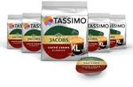 Tassimo Kapseln Jacobs Caff&egrave; Crema Classico XL, 5 x 16 Pads, 80 Kaffeekapseln