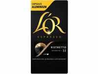 L'Or Espresso café ristretto Intensity 11-50 Aluminium-kapseln kompatibel...