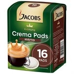 JACOBS Kr&ouml;nung Crema Pads kr&auml;ftig, 105 g