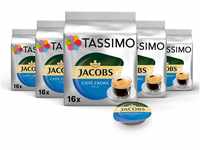 Tassimo Kapseln Jacobs Caffè Crema Mild, 80 Kaffeekapseln, 5er Pack, 5 x 16